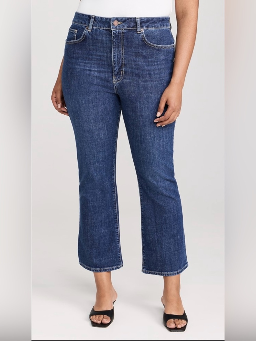 La Ligne Jeans Blue Ankle Bootcut 31 Luxury Stretch
